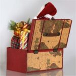 figurina mos craciun cufar sunet spate