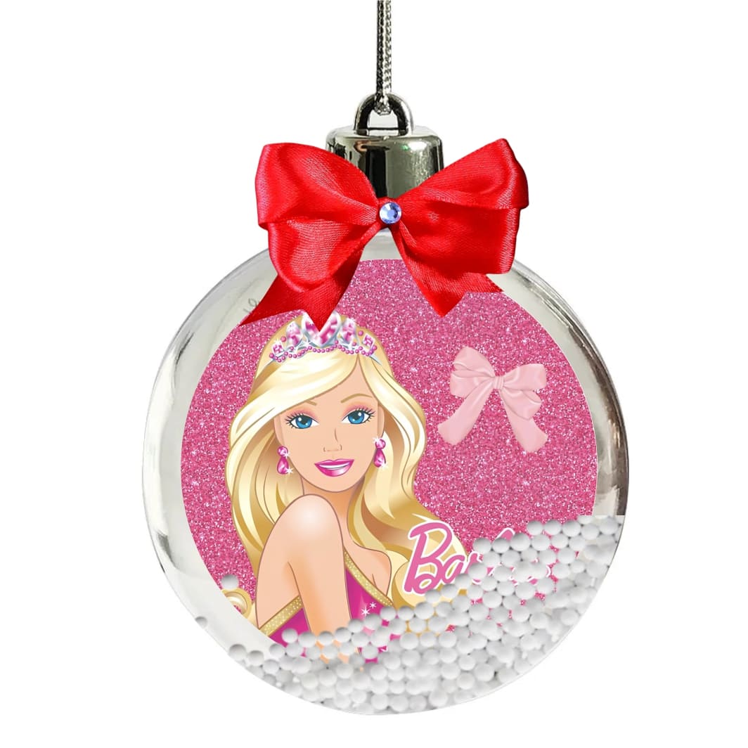 glob craciun barbie roz principala