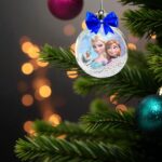 glob craciun elsa anna olaf principala