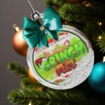 glob craciun grinch mini lateral