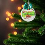 glob craciun grinch mini decorat