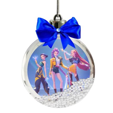 glob craciun kpop demon albastru principala