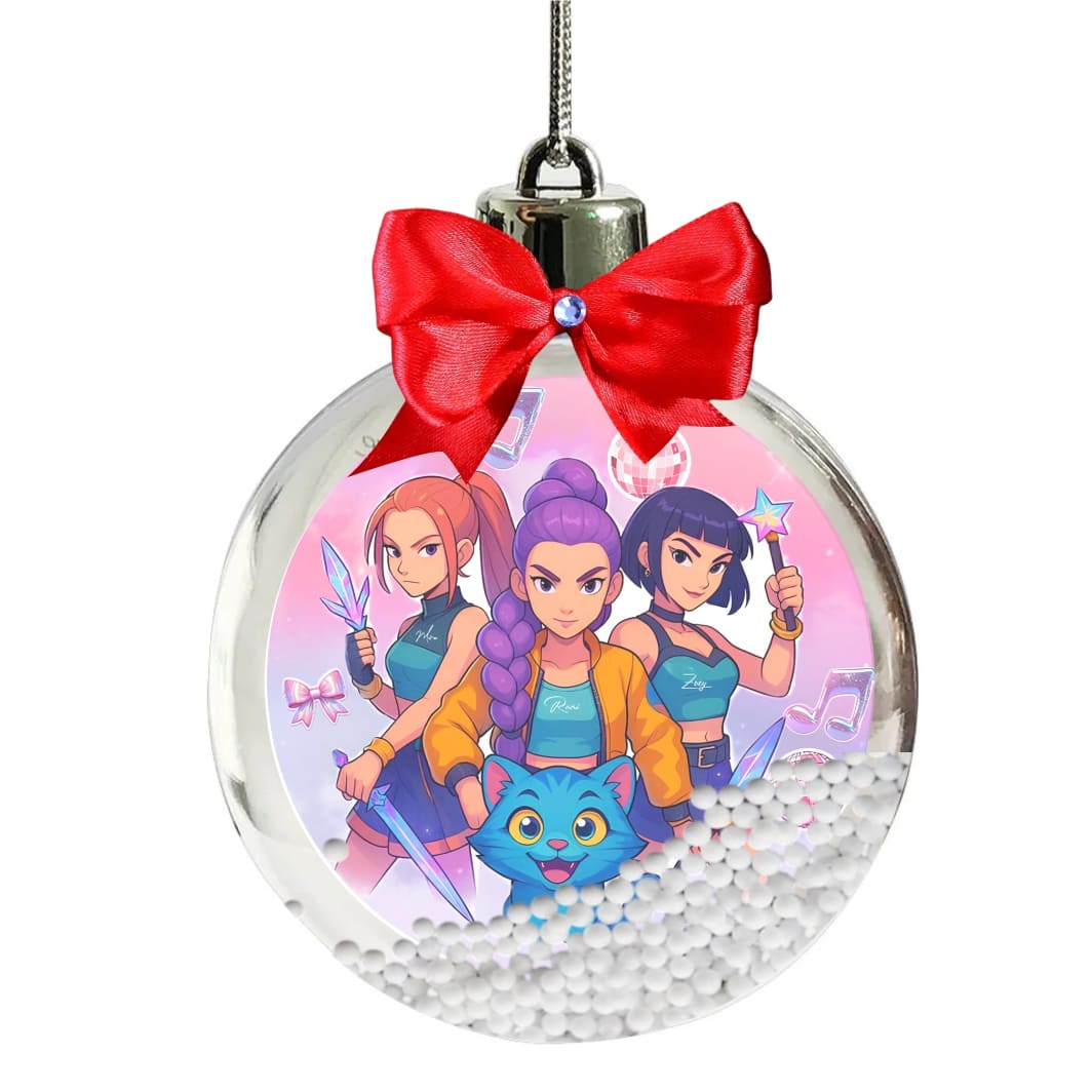 glob craciun kpop demon girls principala