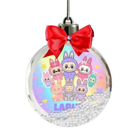 glob craciun labubu multicolor principala