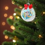 glob craciun mickey minie prieteni decorat