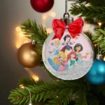 glob craciun printese disney secundara