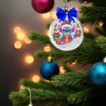 glob craciun stitch cadou decorat
