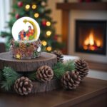 glob de zapada craciun iesle stea decor