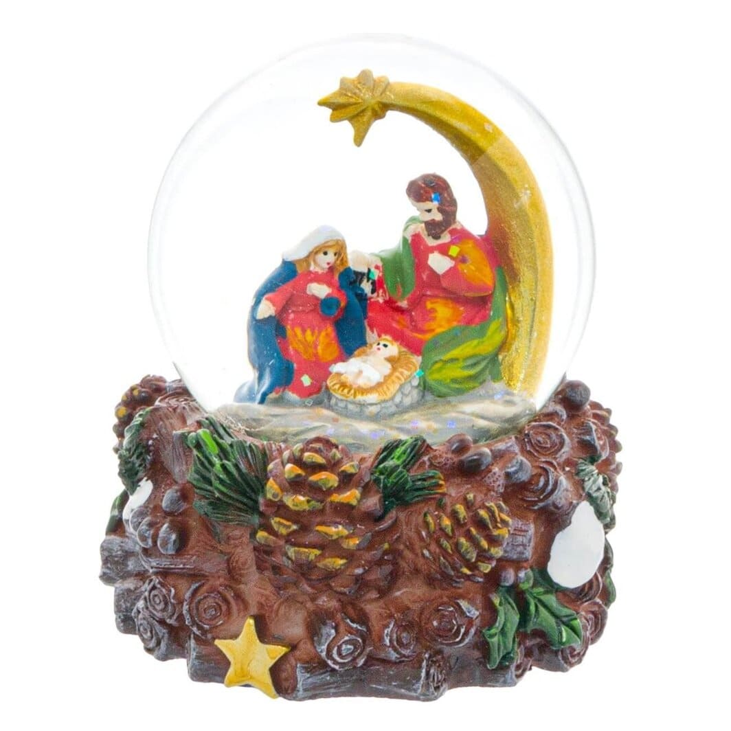 glob de zapada craciun iesle stea principala