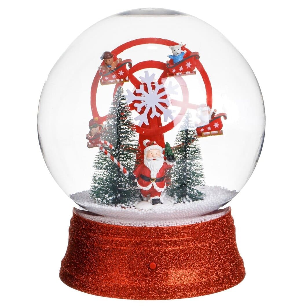 glob de zapada craciun roata muzica secundara