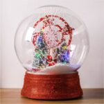 glob de zapada craciun roata muzica secundara