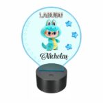 lampa led 3D personalizata labubu baiat