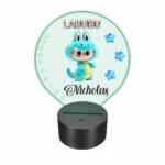 lampa led 3D personalizata labubu baiat