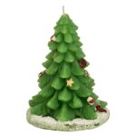 lumanare craciun brad mos craciun spate