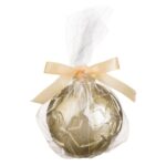 lumanare craciun glob stele auriu ambalata