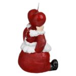 lumanare craciun mos craciun inima spate