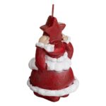 lumanare craciun mos craciun stea spate