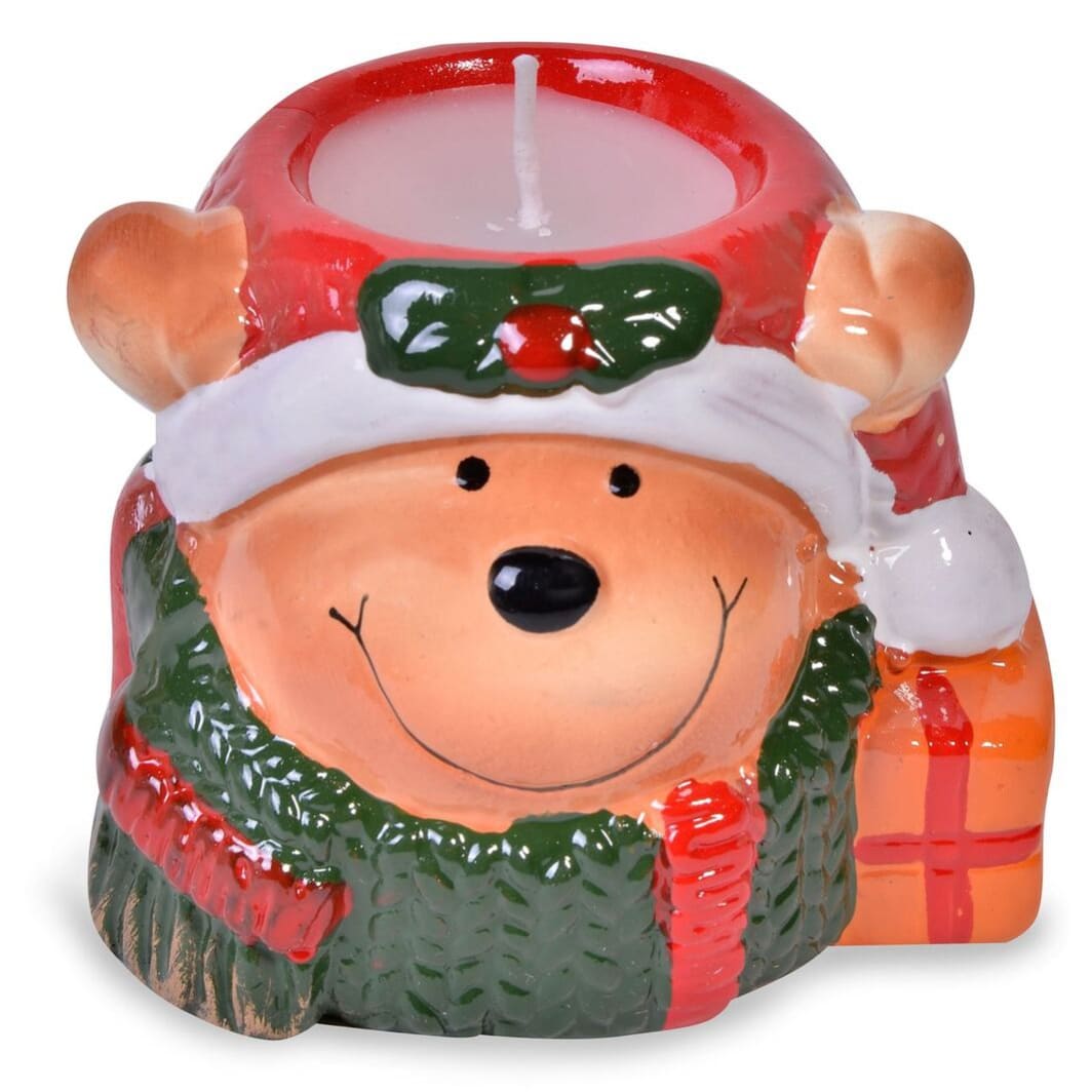 lumanare craciun ursulet ceramic principala