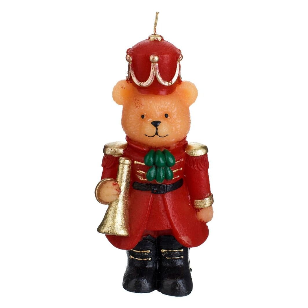 lumanare craciun ursulet soldat principala