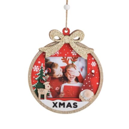 ornamente brad craciun glob auriu fata