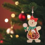 ornamente brad craciun turta dulce fetita decor