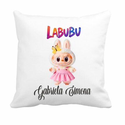 perna copii personalizata labubu roz