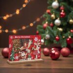 rama foto craciun cerb mos craciun detalii