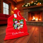 sac mos craciun personalizat gabby dollhouse