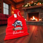 sac mos craciun personalizat gamer controller
