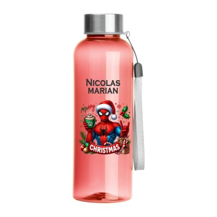 sticla apa copii spiderman craciun