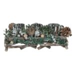 suport lumanari craciun conuri globuri spate