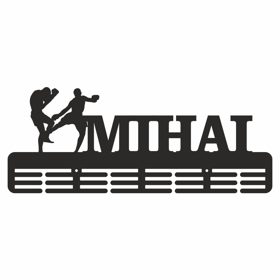 suport medalii personalizat kickboxing
