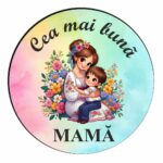 Martisor Brosa, Lemn, 5cm, BMR01