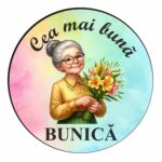 Martisor Brosa, Lemn, 5cm, BMR04