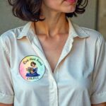 Martisor Brosa, Lemn, 5cm, BMR10 - imagine 2