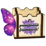 Cutie Aranjamente Florale, Model Fluture, 1 Martie, 9x6cm, CAUV081