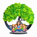 Tablou Licheni Naturali, Copacul Vietii, Educatoare, DLUV01