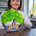 Tablou Licheni Naturali, Copacul Vietii, Educatoare, DLUV01 - imagine 2