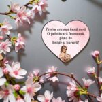 Martisor Magnet, Lemn, 10x9cm, MMG01 - imagine 3