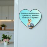 Martisor Magnet, Lemn, 10x9cm, MMG05 - imagine 3