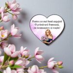 Martisor Magnet, Lemn, 10x9cm, MMG18 - imagine 3