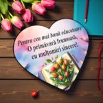 Martisor Magnet, Lemn, 10x9cm, MMG19 - imagine 2