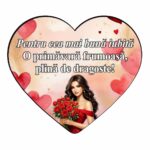 Martisor Magnet, Lemn, 10x9cm, MMG20