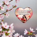 Martisor Magnet, Lemn, 10x9cm, MMG20 - imagine 3