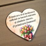 Martisor Magnet, Lemn, 10x9cm, MMG21 - imagine 2