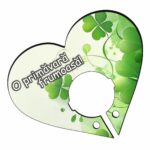Baza martisor inima, Baza acadea, 10x8 cm, BBUV023 - imagine 3