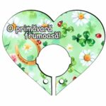 Baza martisor inima, Baza acadea, 10x8 cm, BBUV026 - imagine 4