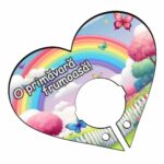 Baza martisor inima, Baza acadea, 10x8 cm, BBUV029 - imagine 3