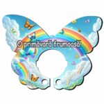 Baza martisor fluture, Baza acadea, 11×8 cm, BBUV033 - imagine 4