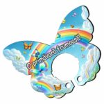 Baza martisor fluture, Baza acadea, 11×8 cm, BBUV033 - imagine 3